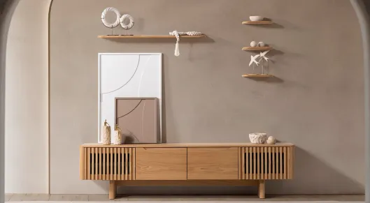 Product img 1, Sakura Ahşap Ayaklı Tv Ünitesi